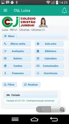 Colégio Cristão Jundiaí android App screenshot 3